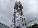 looking up old microwave tower
